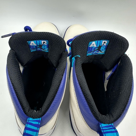 Nike Air Jordan 10 Retro Charlotte Hornets 2016 310805-107 Men’s Size 11 -VG - Picture 8 of 10